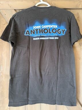 John Carpenter Anthology Black Graphic Tee - Men